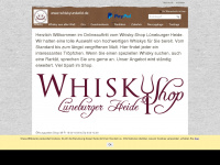 whiskyundwild.de Webseite Vorschau