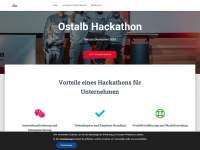 ostalb-hackathon.de Webseite Vorschau