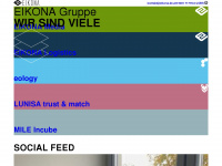 eikona-gruppe.de Webseite Vorschau