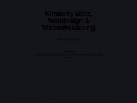 kimberlymetz.de Webseite Vorschau