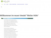 weiler-hoefe.de Webseite Vorschau