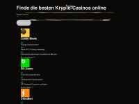 krypto-casinos.com Webseite Vorschau