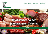 landmetzgerei-schmutz.de Webseite Vorschau