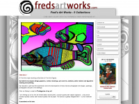 fredsartworks.com Webseite Vorschau