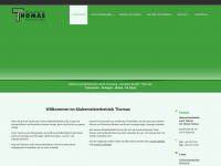 malereibetrieb-thomas.de Webseite Vorschau