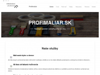 profimaliar.sk Webseite Vorschau