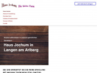 haus-jochum.at Webseite Vorschau