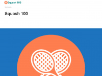 squash100.de Webseite Vorschau