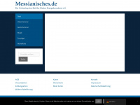 messianisches.de Webseite Vorschau