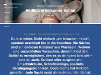 babyschlafharmonie.de Webseite Vorschau