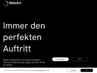 webart-design.ch Webseite Vorschau