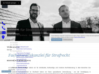 strafverteidigermoabit.de Webseite Vorschau