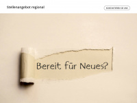 stellenangebot-regional.de Webseite Vorschau