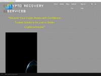 cryptorecoverysolution.com Webseite Vorschau