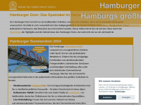 hamburg-dom-fieber.de Webseite Vorschau