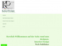 kaiserdesign.ch Webseite Vorschau