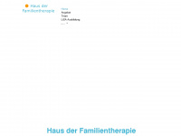 haus-der-familientherapie.info Webseite Vorschau