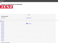 jenz-shop.de Webseite Vorschau