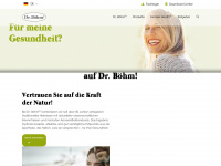 drboehm.com Webseite Vorschau