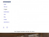 krinnerscrews.io Webseite Vorschau