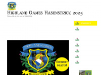 highlandgames-hasenstrick.ch Webseite Vorschau