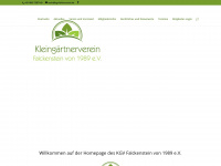 kgv-falckenstein.de Webseite Vorschau