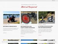 motorrad-reisejournal.de Webseite Vorschau