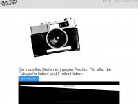keine-fotos-fuer-faschisten.de Webseite Vorschau