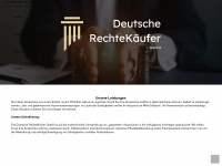 rechtekaeufer.de Webseite Vorschau