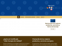 certificado-calidad.eu Webseite Vorschau