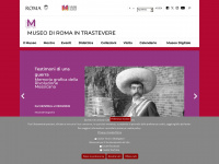 museodiromaintrastevere.it Webseite Vorschau