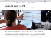 zugang-zum-recht-projekte.de Webseite Vorschau