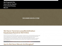 deanbeanxn.com Webseite Vorschau