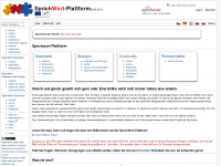 sprichwort-plattform.org Webseite Vorschau