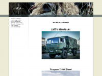 mil-vehicles.de Webseite Vorschau