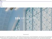 ssv-architekten.de Webseite Vorschau