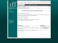 iff.de Webseite Vorschau