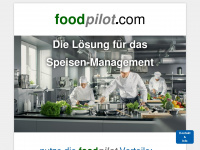 foodpilot.com Webseite Vorschau