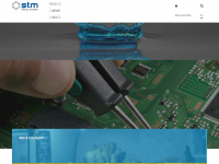 stm-products.com Webseite Vorschau