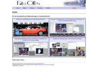 falcon.de Webseite Vorschau