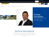 kreuzer-immobilien.de Webseite Vorschau