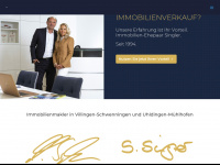 immobilien-singler.de Webseite Vorschau