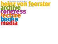 hvfoerster.univie.ac.at Webseite Vorschau