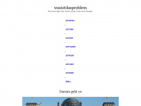 wasistdasproblem.wordpress.com Webseite Vorschau