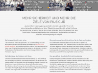 piusicur.ch Webseite Vorschau