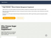 sugardefender-er.com Webseite Vorschau