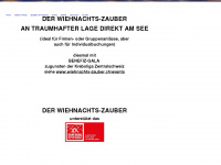 wiehnachts-zauber.ch Webseite Vorschau