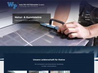 wpnatursteine.ch Webseite Vorschau