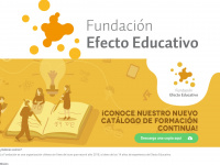 fundacionefectoeducativo.org Webseite Vorschau