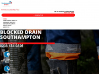 southampton-drains.co.uk Webseite Vorschau